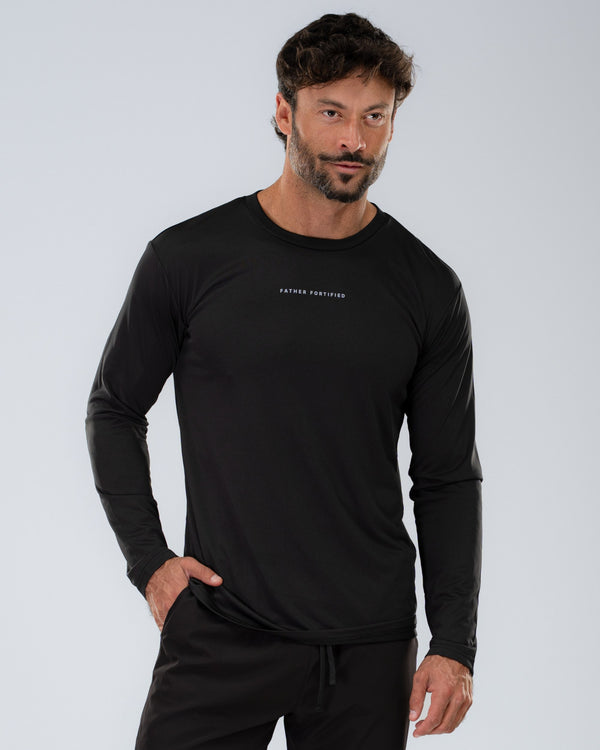 Father Fortified Range Tech Long Sleeve Black - Main cropped front