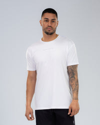 Father Fortified Apex Tech Tee White - Main cropped front