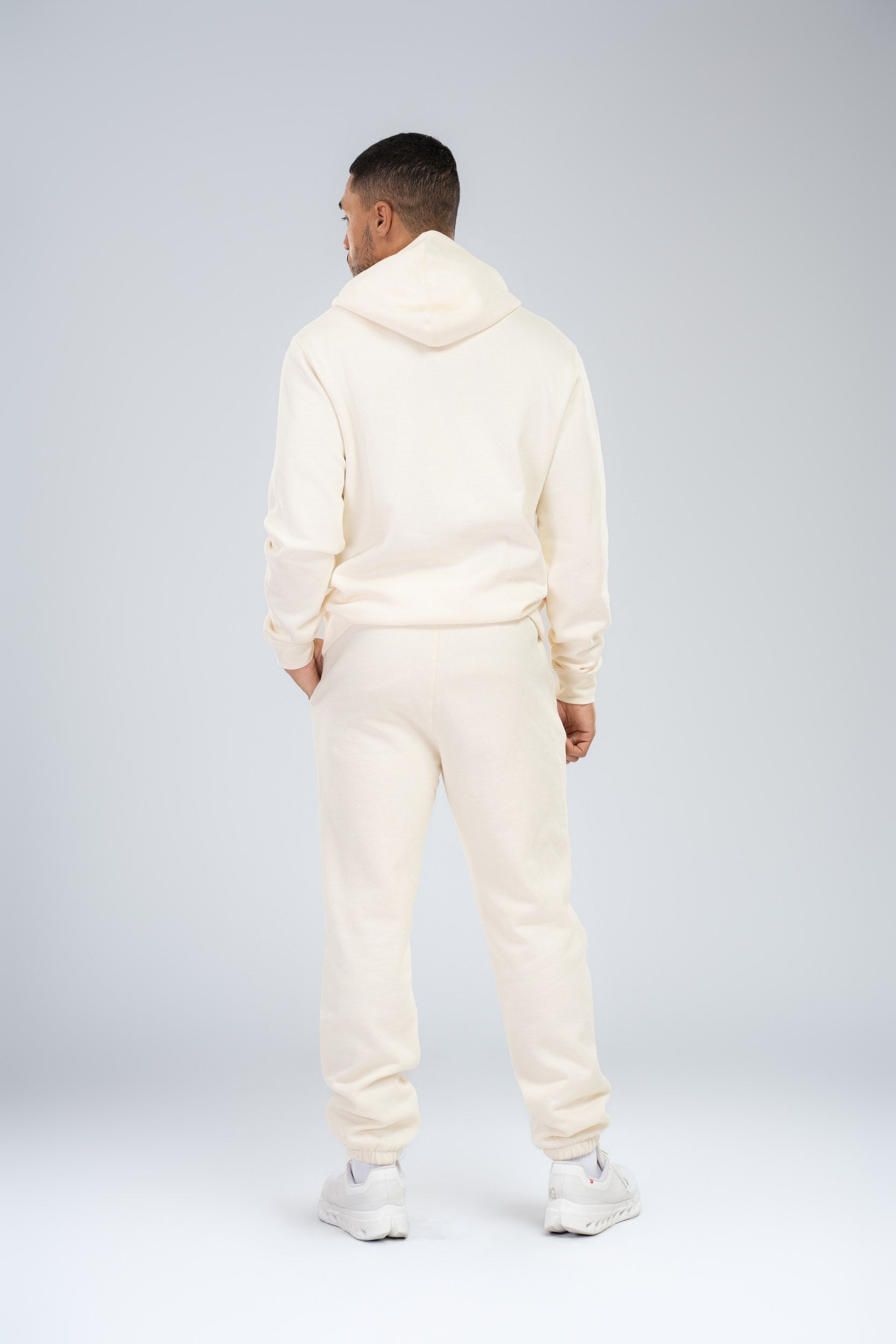 Anchor Midweight Pullover - Anchor Midweight Pullover – Ecru - Back2 - Studio Ecomm