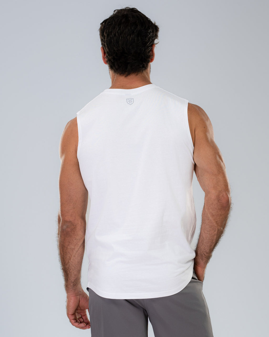 Father Fortified Forge Tank White - Hover cropped back