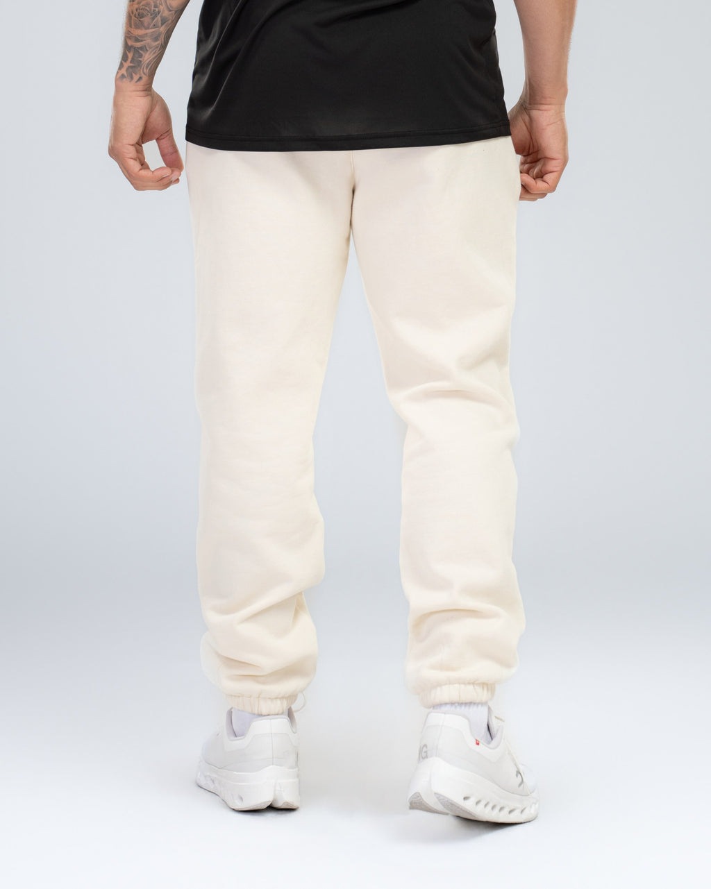 Father Fortified Anchor Midweight Jogger Ecru - Hover cropped back