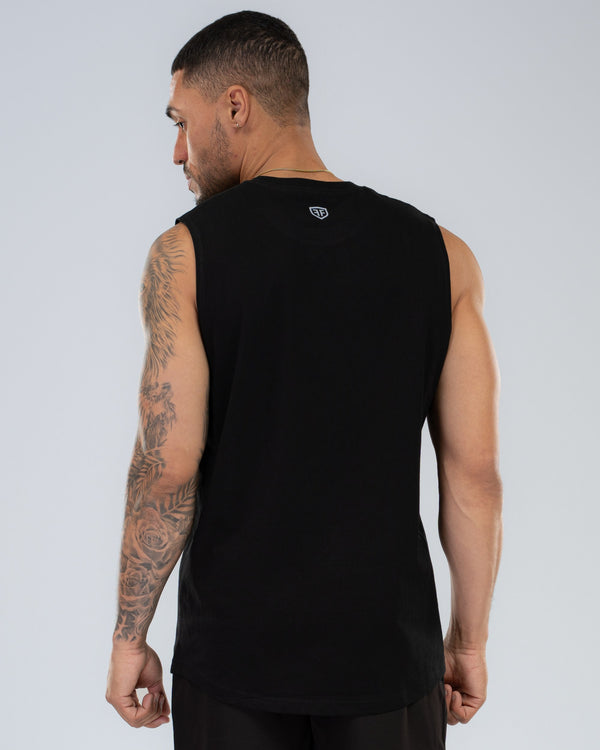 Father Fortified Forge Tank Black - Hover cropped back