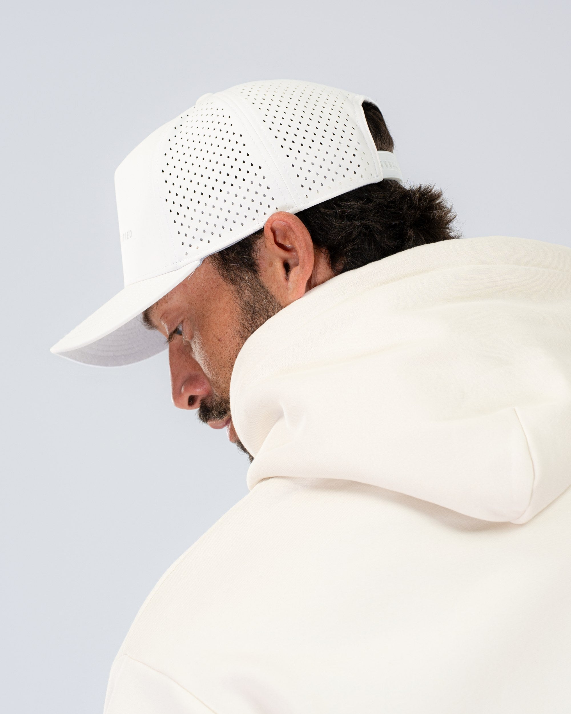Father Fortified Legacy Signature Cap White - Hover cropped side