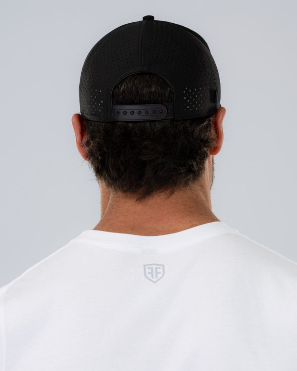 Legacy Icon Cap - Legacy Icon Cap – Black - Side - Studio Ecomm