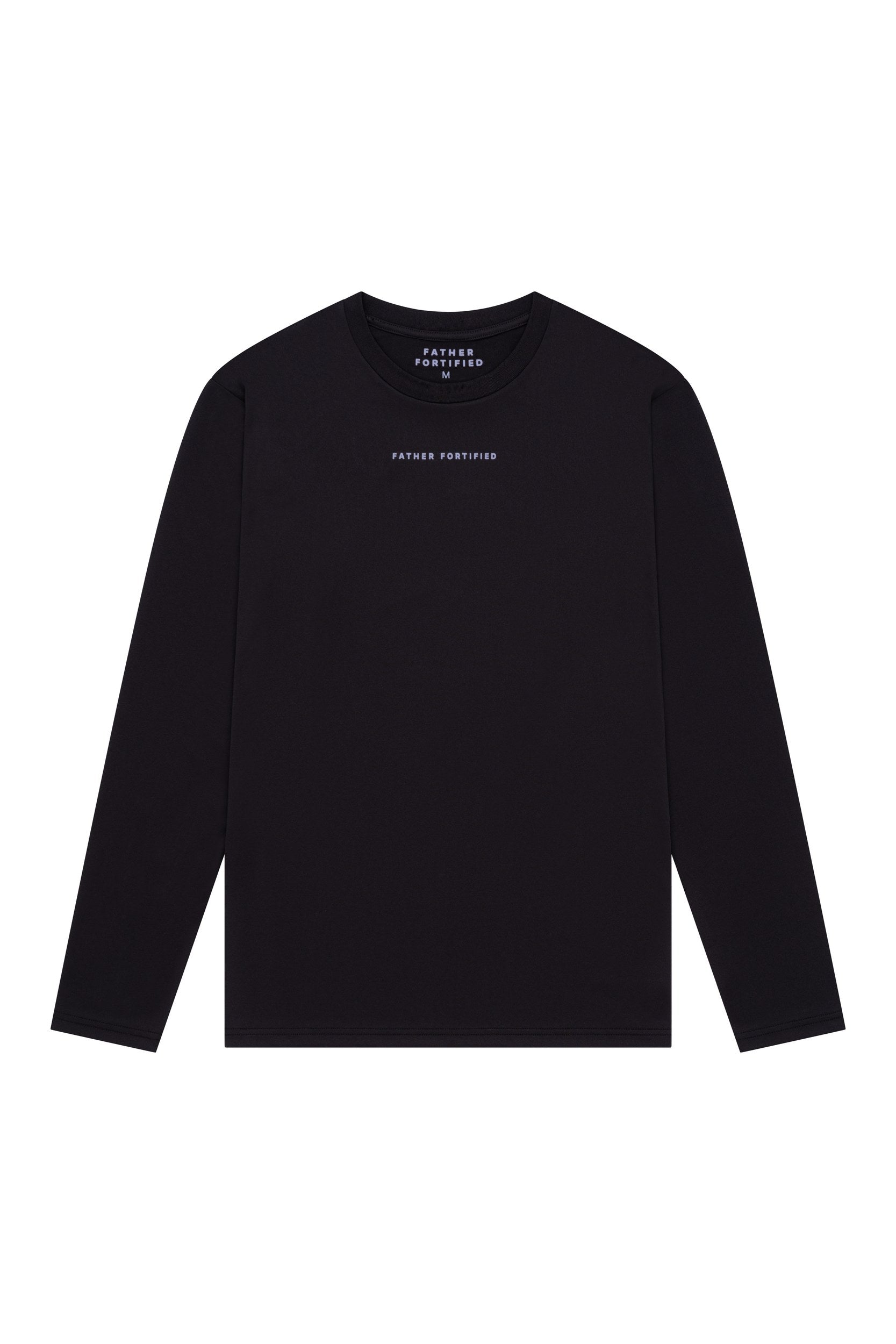 Father Fortified Range Tech Long Sleeve Black - Flat lay front