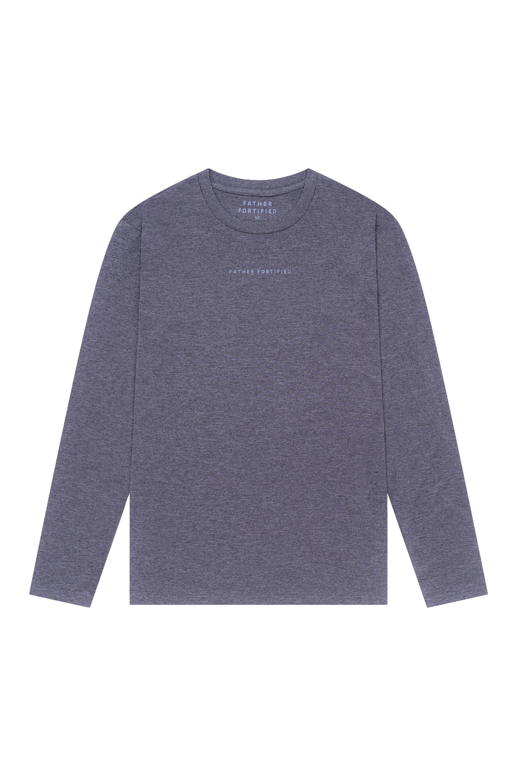 Father Fortified Range Tech Long Sleeve Graphite - Flat lay front