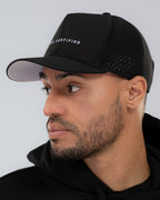 Legacy Signature Cap Black retouched side