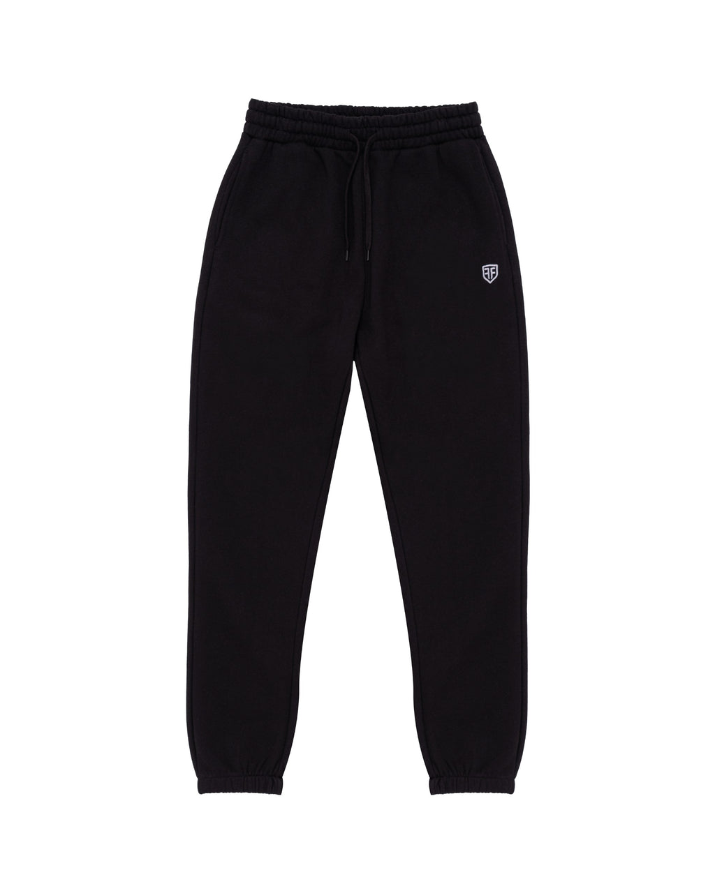 Anchor Midweight Jogger in Black, front