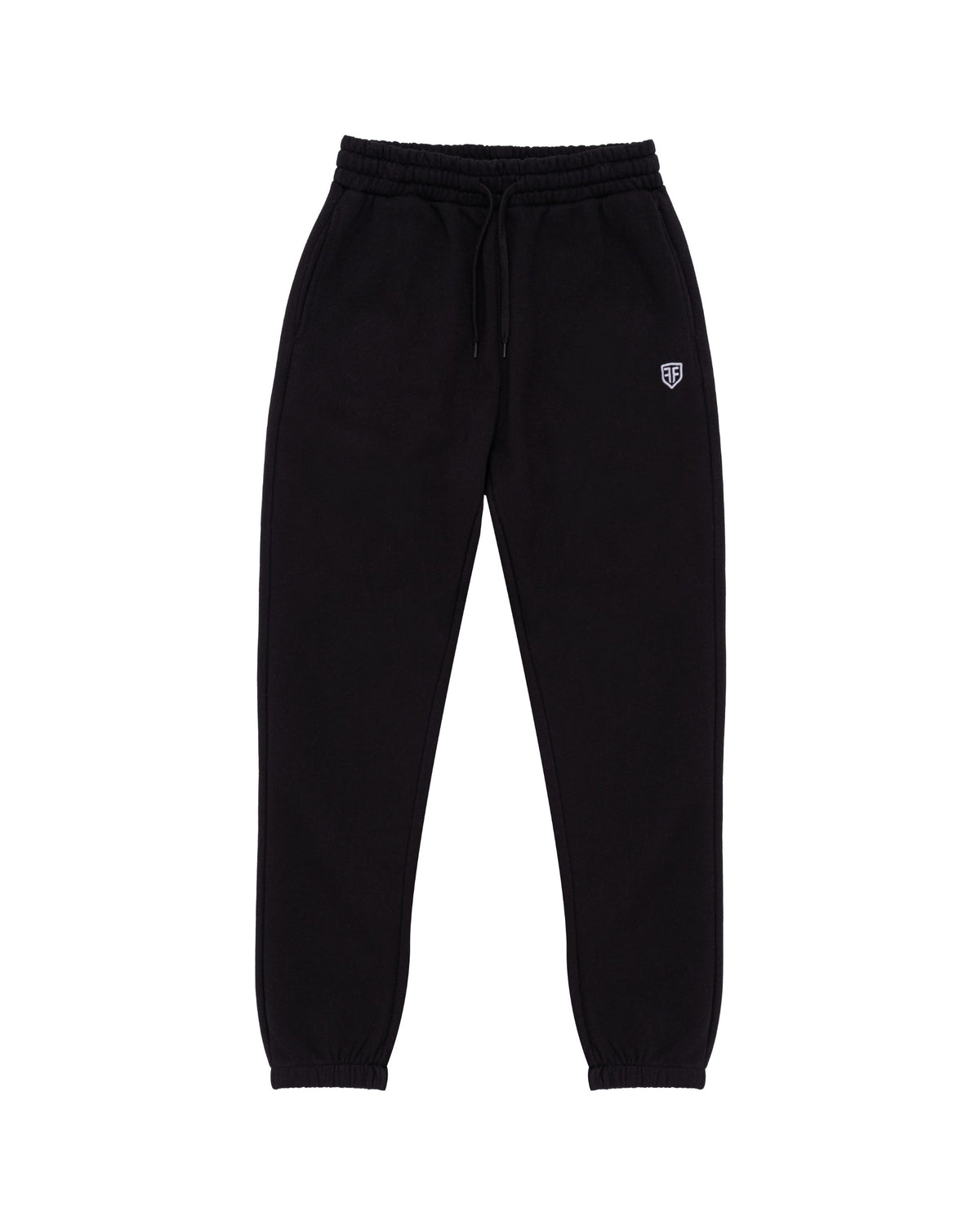 Anchor Midweight Jogger in Black, front