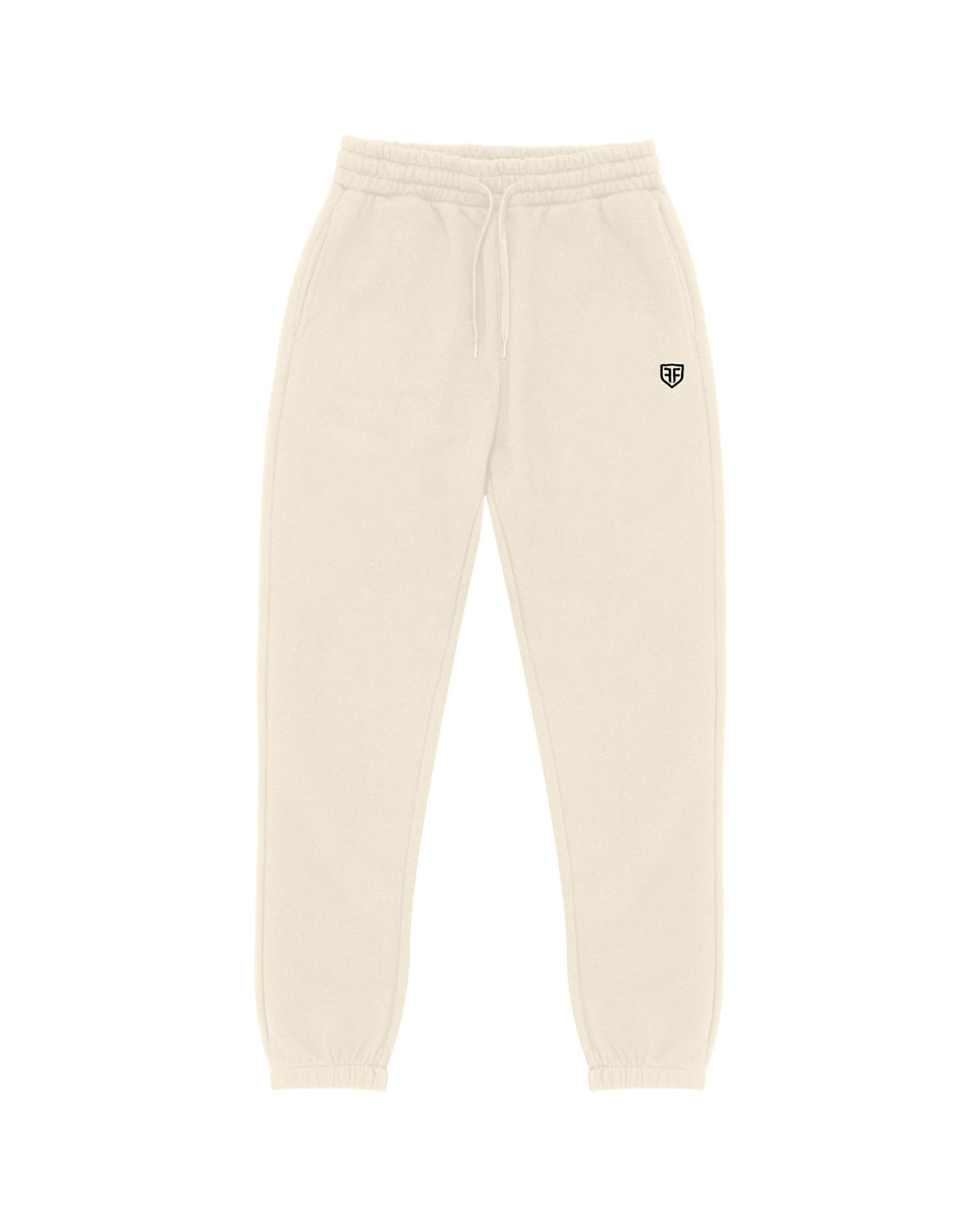 Anchor Midweight Jogger in Ecru, front