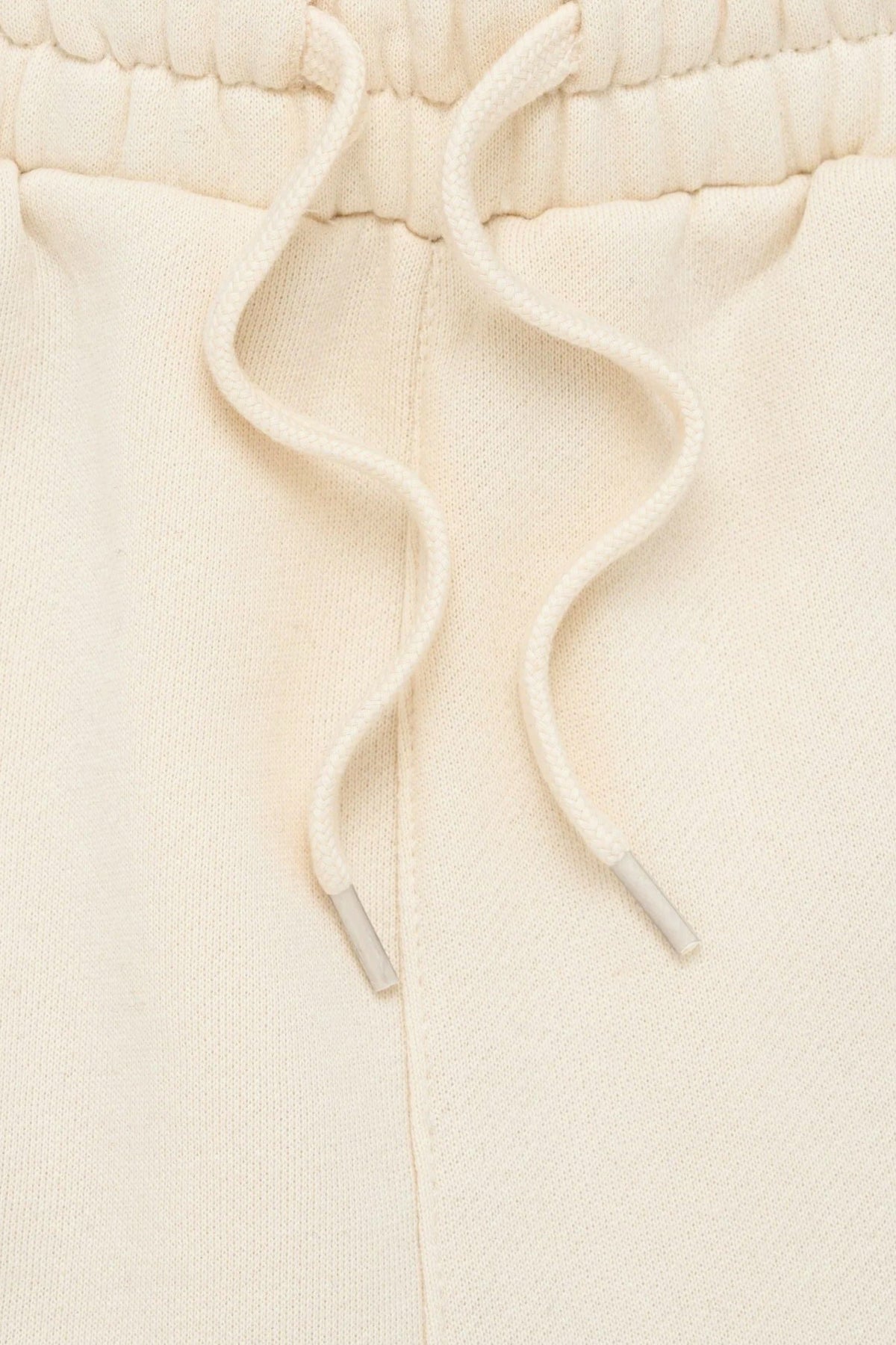 Elastic waist and drawcord