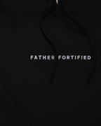Anchor Midweight Pullover in Black, embroidered wordmark