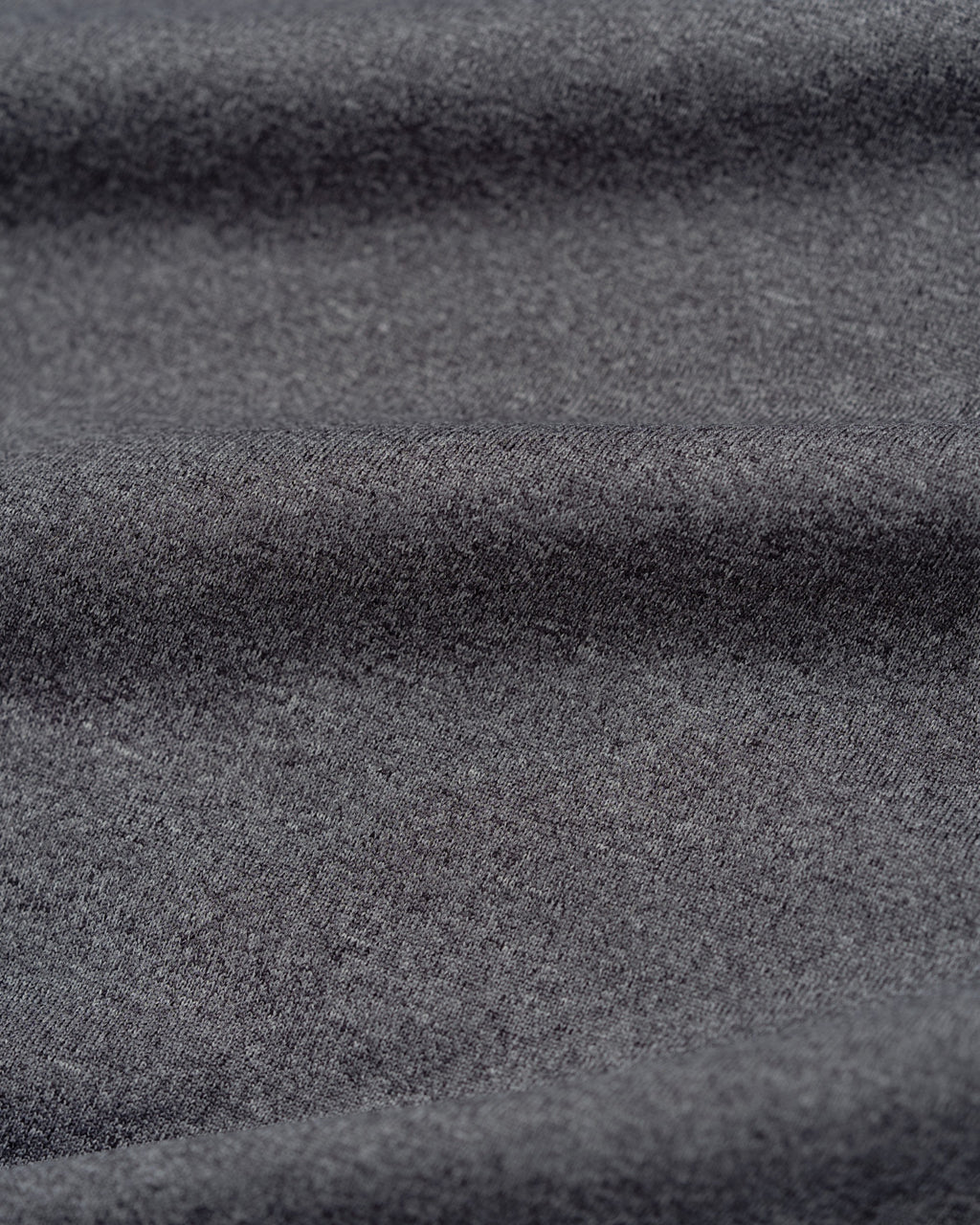 Apex Tech Tee in Graphite, fabric close-up