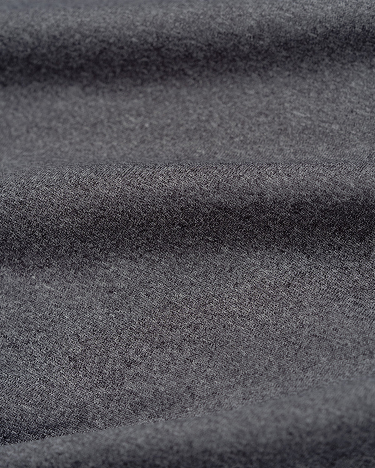 Apex Tech Tee in Graphite, fabric close-up