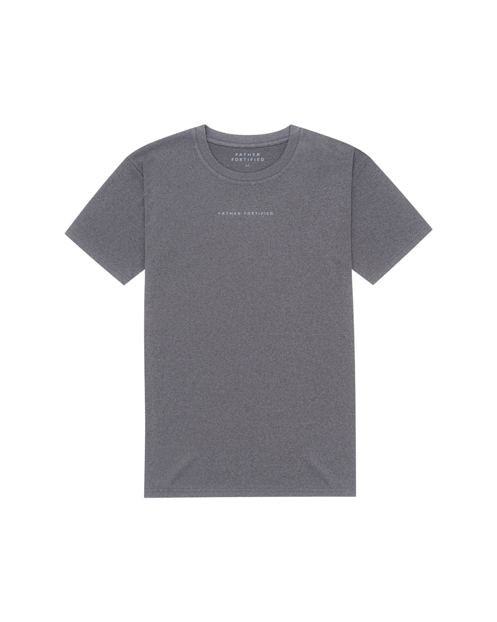 Apex Tech Tee in Graphite, front