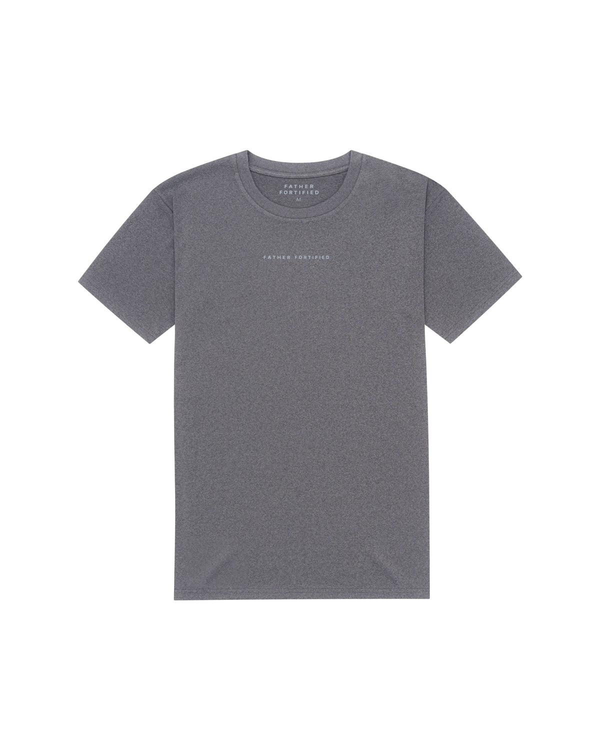 Apex Tech Tee in Graphite, front