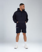 Core Short 6.5" in Midnight, full-length front on model