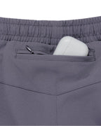Core Short 6.5" in Stone, zip back pocket