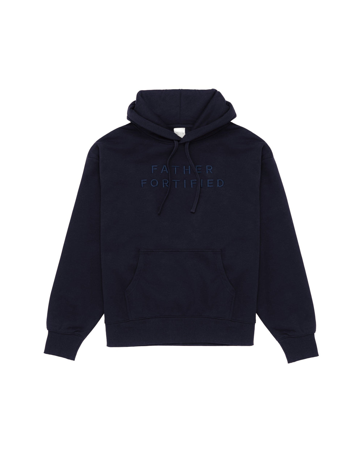 Mainstay Heavyweight Hoodie in Midnight, front