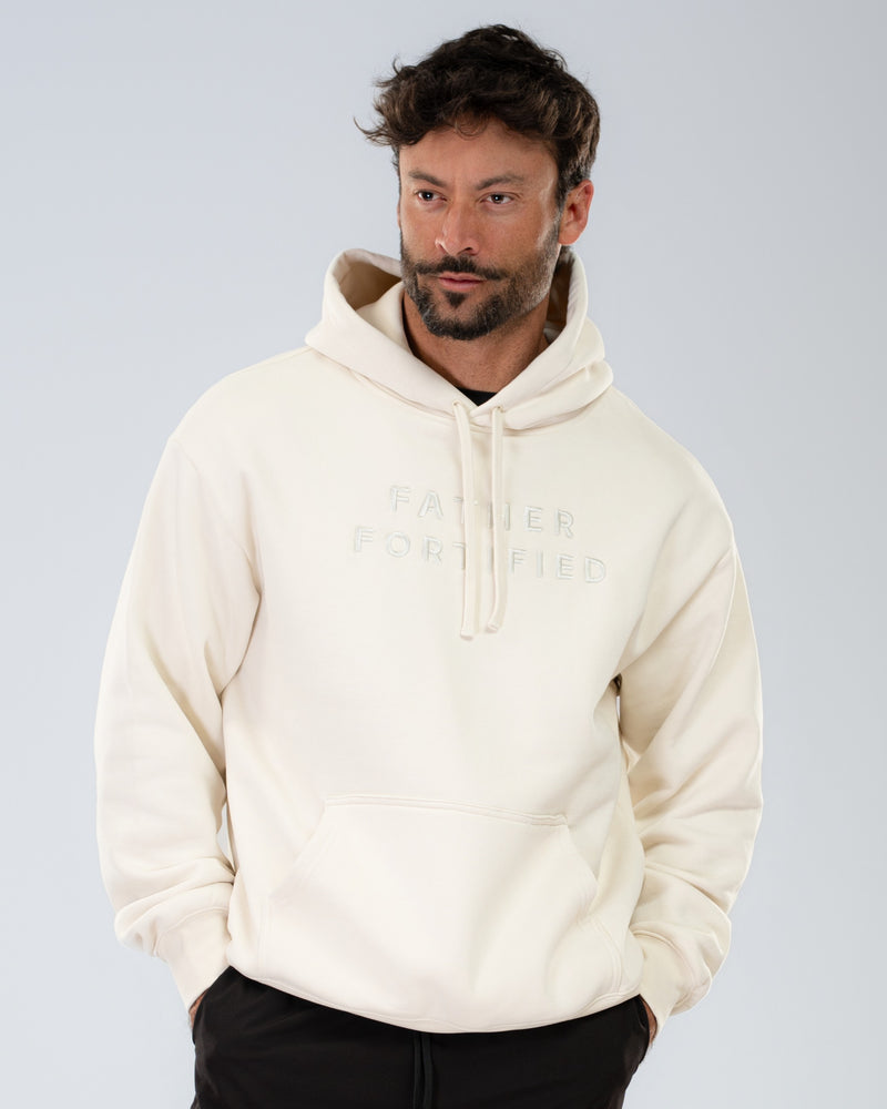 Mainstay Heavyweight Hoodie Ecru image 1