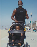 Forge Tank in Black, fit in motion