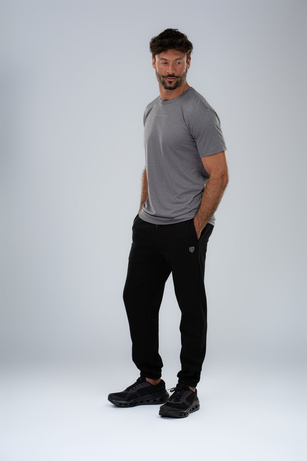 Anchor Midweight Jogger Black image 3