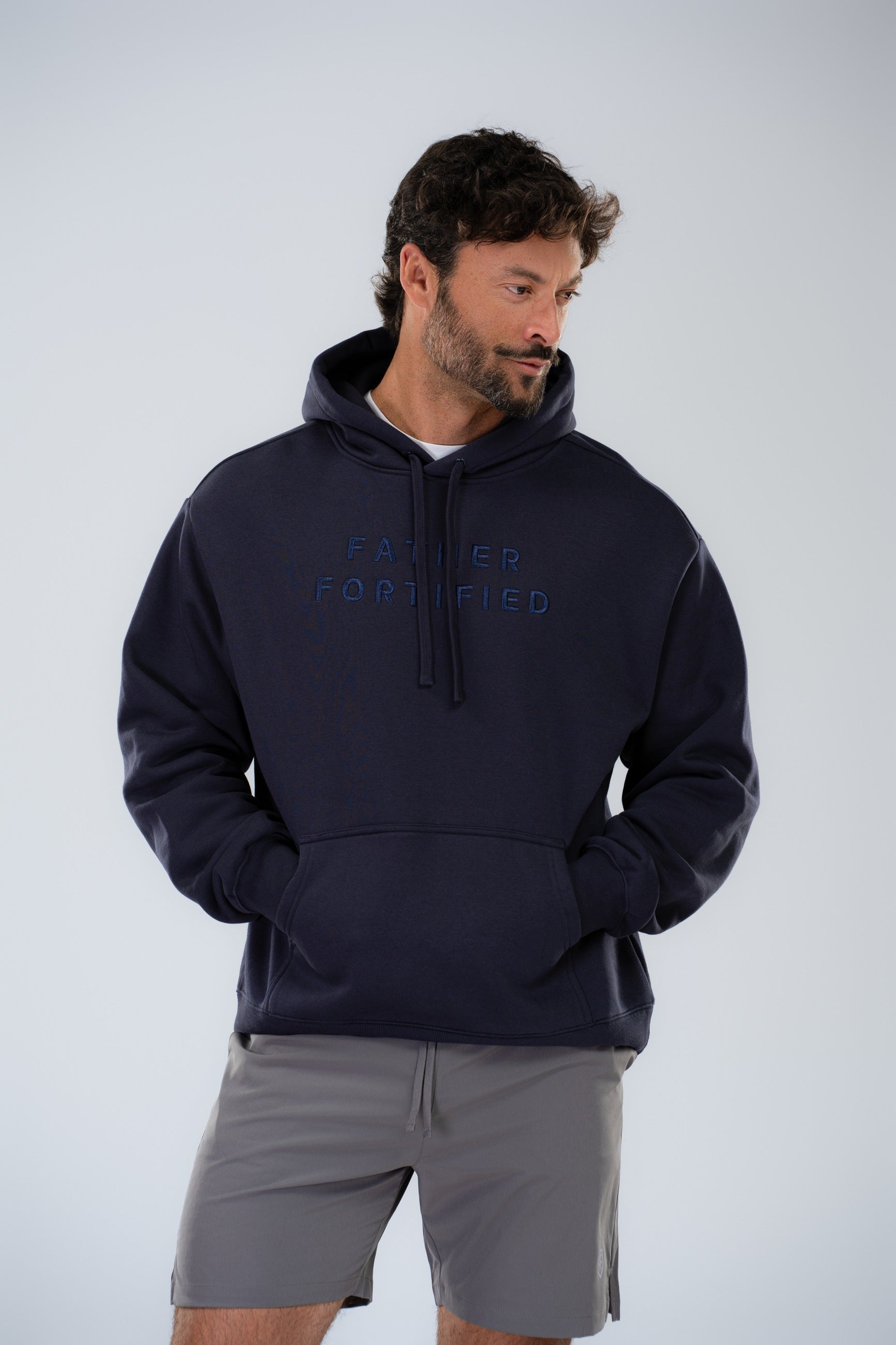 Mainstay Heavyweight Hoodie Midnight image 3